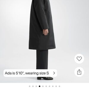 Arc'teryx Women's Black Trench Coat